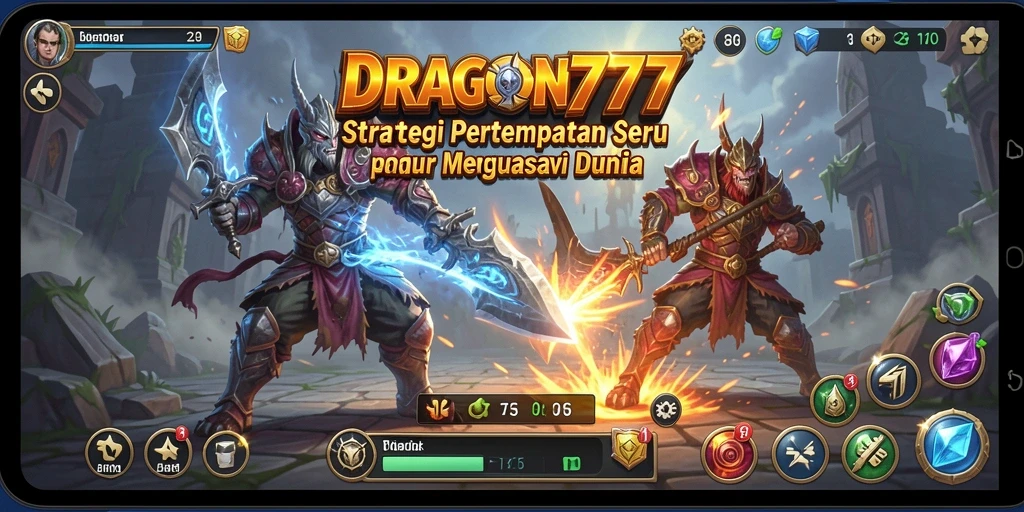 Tangkapan layar gameplay DRAGON777 dengan aksi strategi mendebarkan.