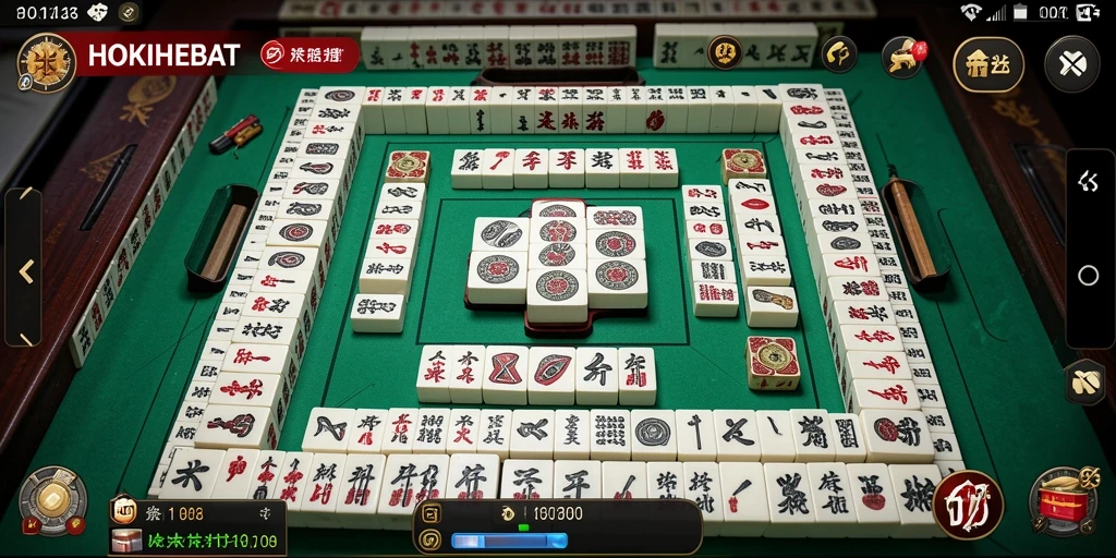 Tangkap momen seru bermain Mahjong dalam HOKIHEBAT.