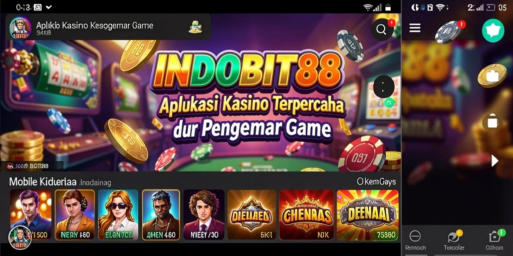 Gameplay menarik INDOBIT88 dalam suasana Kasino yang menawan.