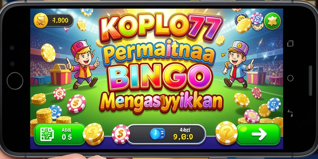 Tampilan gameplay KOPLO77 yang memikat dengan suasana Bingo.