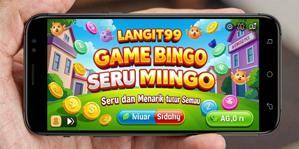 Tampilan menarik dari gameplay seru LANGIT99 Bingo.