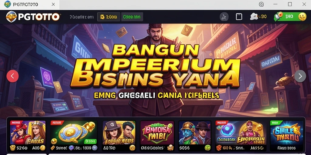 Tampilan gameplay PGTOTO yang seru dan menantang.